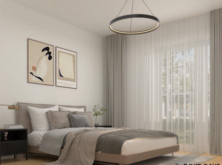 TESNOHLIDKOVA_3D_vizualizace_loznice_1 | Prodej bytu, 4+kk, 97 m²