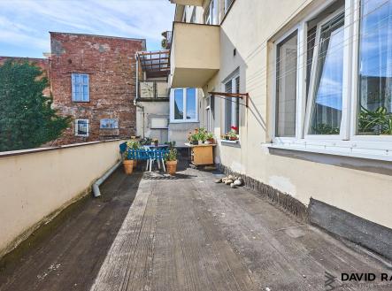 Vyškov_ terasa_ pohled1 | Prodej bytu, 3+1, 83 m²