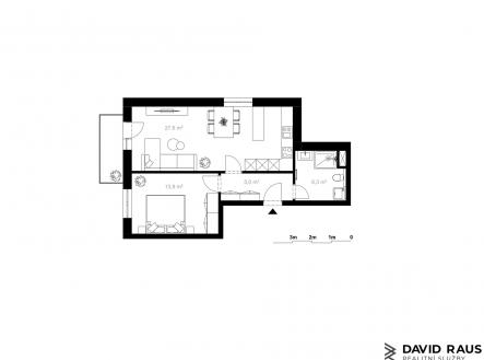 PUDORYS 2+KK_1NP | Prodej bytu, 2+kk, 53 m²