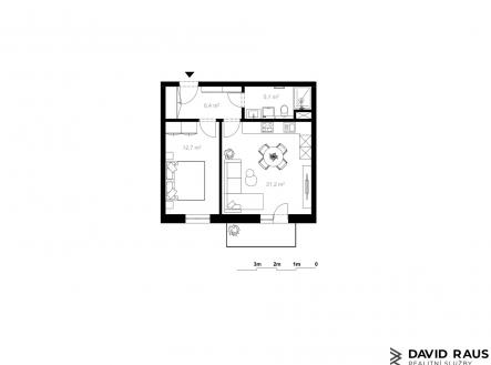 PUDORYS 2+KK_byt4 | Prodej bytu, 2+kk, 45 m²