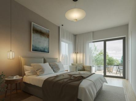 loznice03.jpg | Prodej bytu, 1+kk, 39 m²