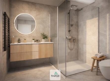 vizualizace | Prodej bytu, 2+kk, 43 m²