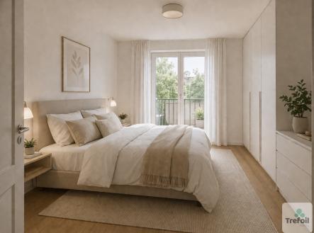 2-kk-loznice.png | Prodej bytu, 2+kk, 60 m²