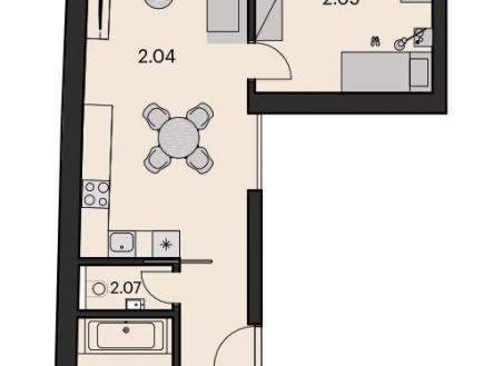 . | Prodej bytu, 3+kk, 76 m²