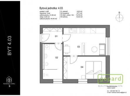 4-03-f.jpg | Prodej bytu, 2+kk, 44 m²