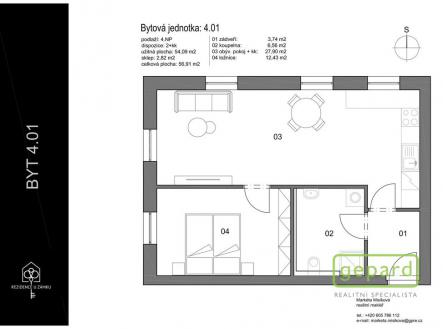 4-01-f.jpg | Prodej bytu, 2+kk, 54 m²