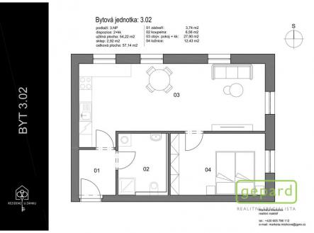 3-02-f.jpg | Prodej bytu, 2+kk, 54 m²