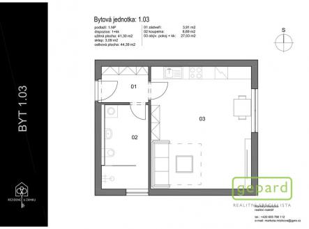 1-03-f.jpg | Prodej bytu, 1+kk, 43 m²