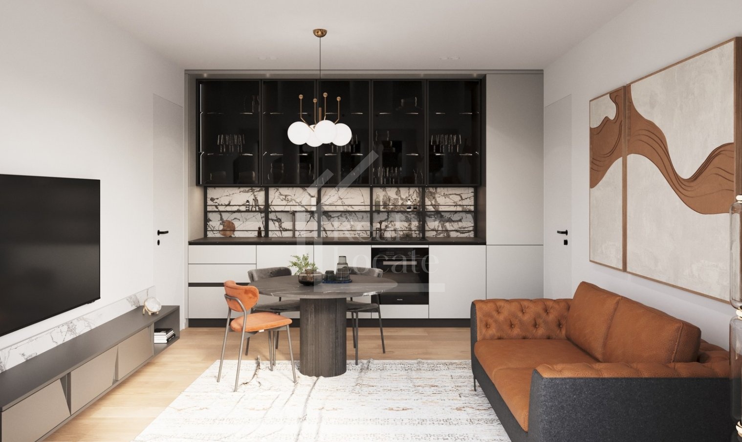 Prodej, byt, 3+kk, 66,60 m2, Košická, Praha 10 - Vršovice