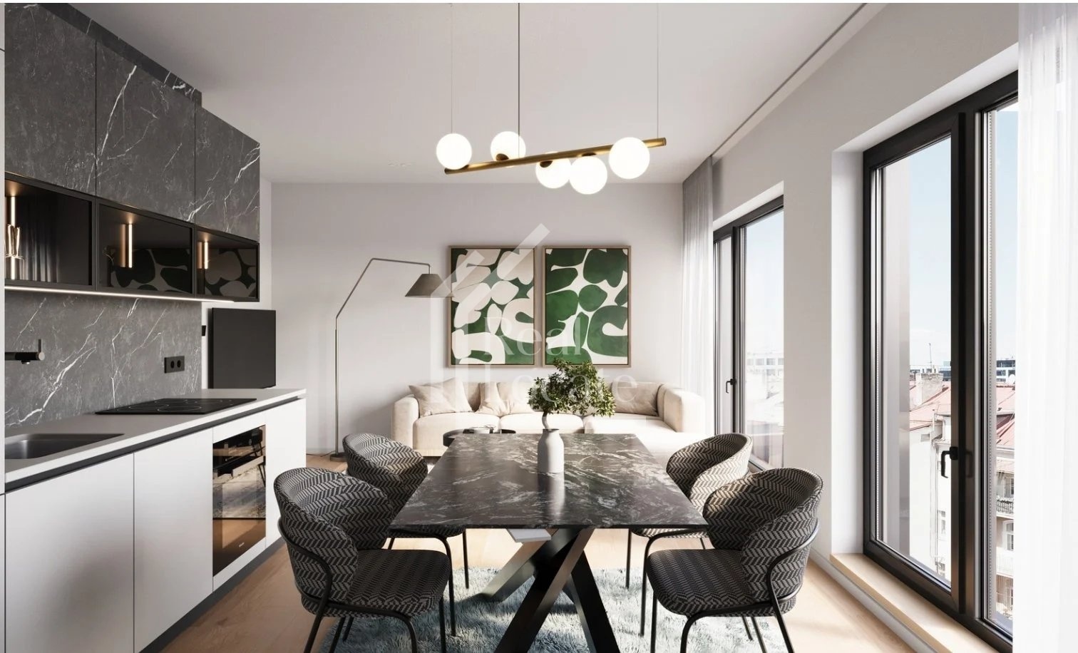 Pronájem byt, 3+kk, 66.60 m2, Košická, Praha 10 - Vršovice