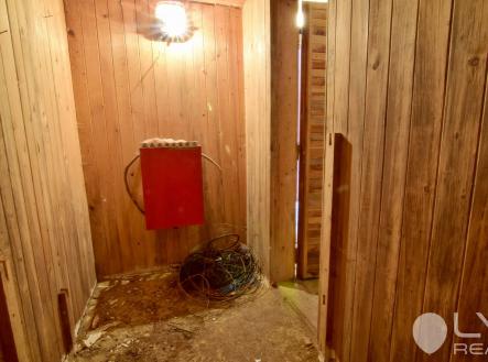 Sauna obložená dřevem