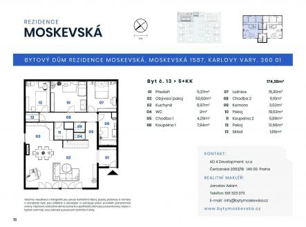 Prodej bytu, 5+kk, 171 m²
