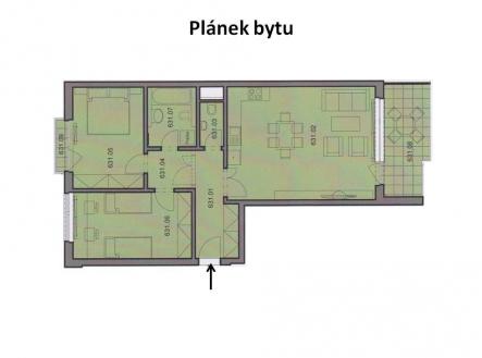 Prodej bytu, 3+kk, 85 m²