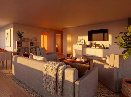 Obývací pokoj | Prodej - dům/vila, 101 m²