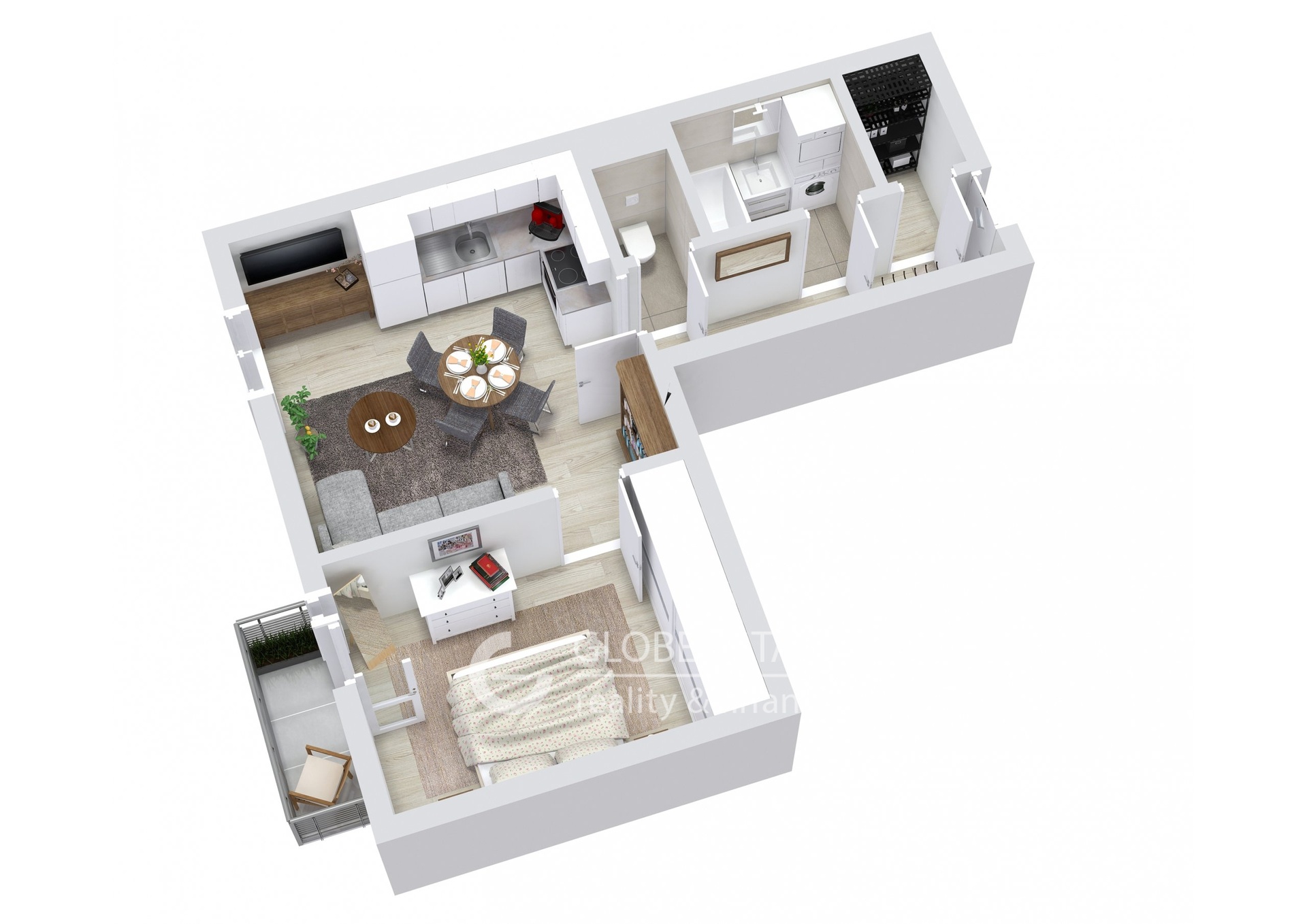 Floorplan letterhead - 010525 - 1. Floor - 3D Floor Plan