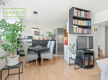 Obývací pokoj s jídelnou | Prodej bytu, 3+1, 80 m²