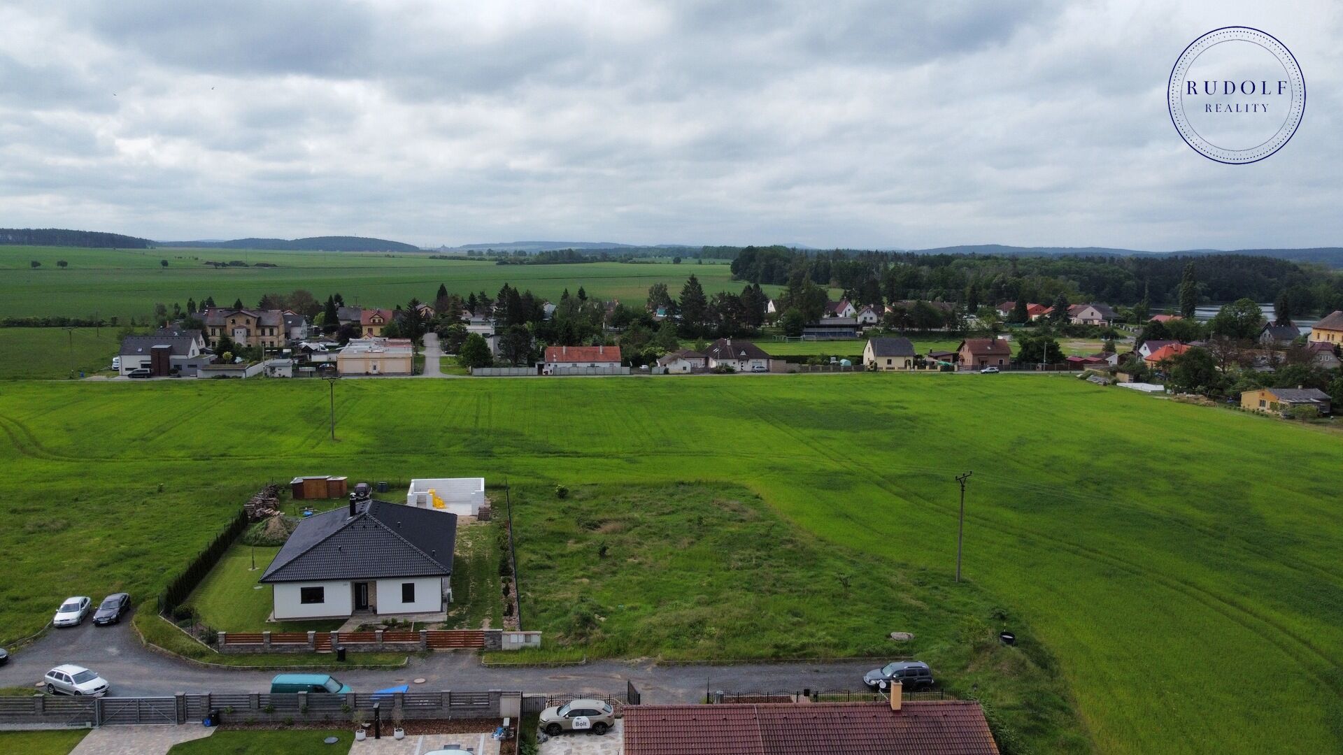 Prodej stavebního pozemku 907 m2, Vstiš