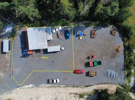 Pronájem - pozemek pro komerční výstavbu, 900 m²