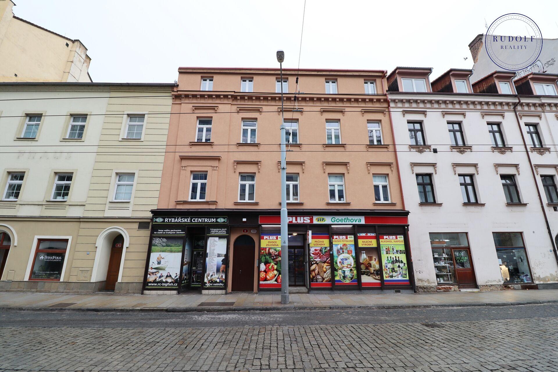 Pronájem bytu 3+kk, 62 m2, ul. Goethova, Plzeň