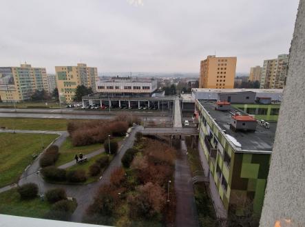 pohled z ložnice | Pronájem bytu, 2+kk, 48 m²