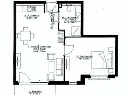 Prodej apartmánu 52 m²  | Prodej - hotel, 52 m²