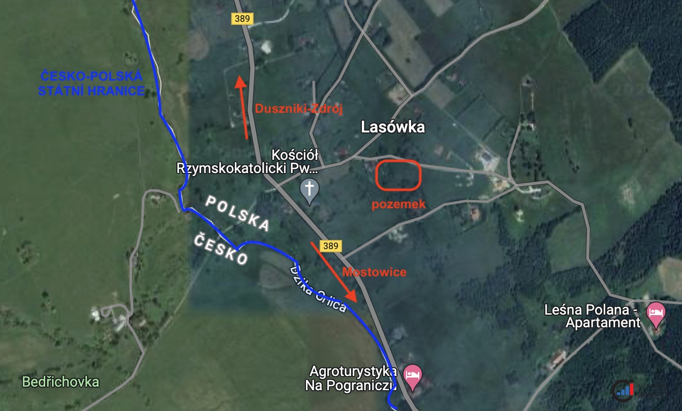Prodej pozemku pro bydlení, 3 001 m² - Orlické Záhoří