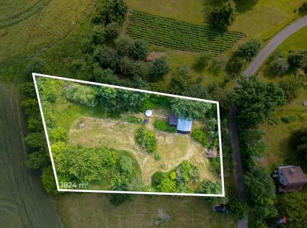 Prodej pozemku - 1 824 m² - Miřetice - Krupín | Prodej - pozemek, zahrada, 1 824 m²