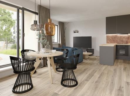 int.5 | Prodej bytu, 1+kk, 49 m²