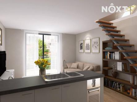 Prodej bytu, 2+kk, 74 m²