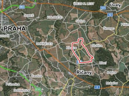 mapa1 | Prodej - pozemek, zemědělská půda, 23 998 m²