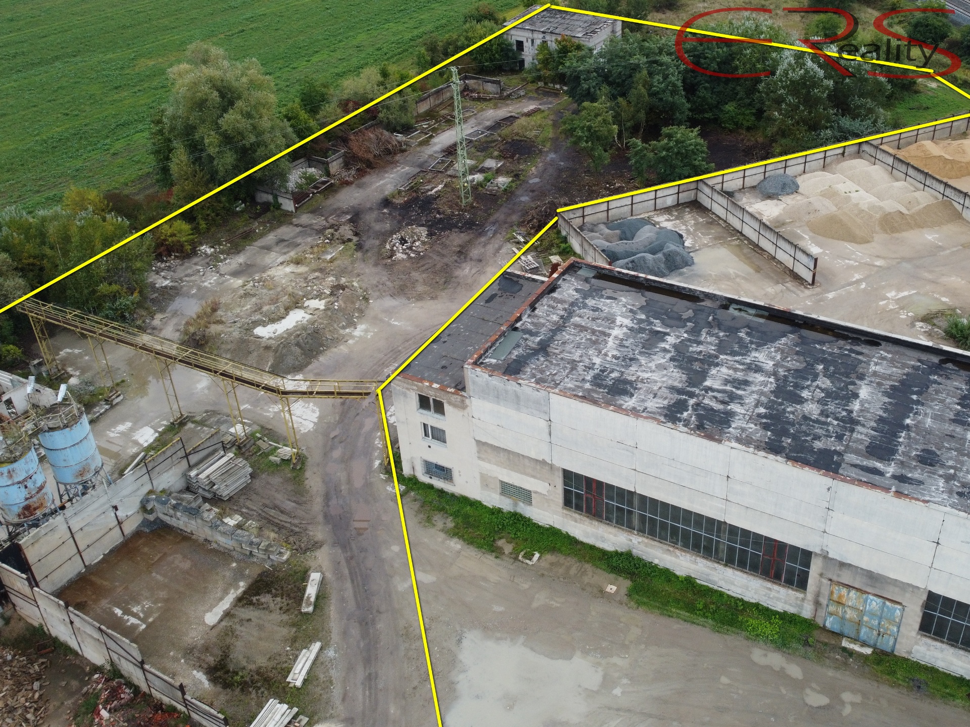 Pozemky pro skladování (1ha - 2,2 ha), Velim, okres Kolín