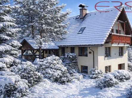 Zimní krajina kolem horského domu | Prodej - dům/vila, 300 m²