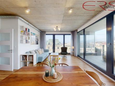 Obývací pokoj | Prodej bytu, 5+kk, 143 m²