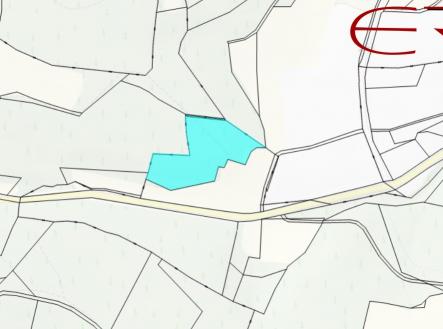 Starý Dub mapa 1 | Prodej - pozemek, les, 57 121 m²