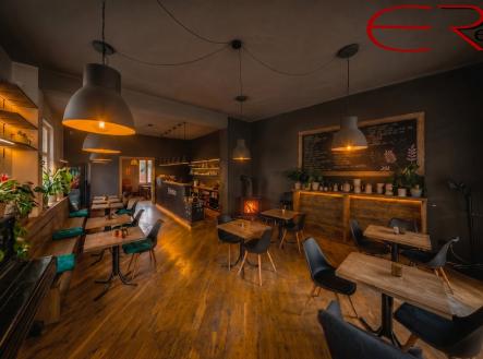 Vizualizace | Pronájem - restaurace, 86 m²