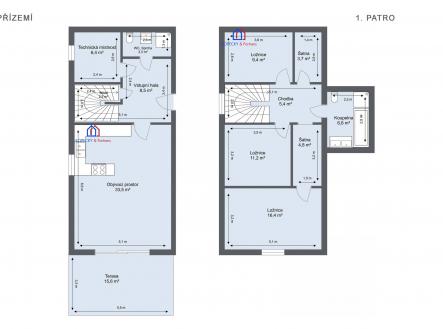 Prodej bytu, 4+kk, 117 m²