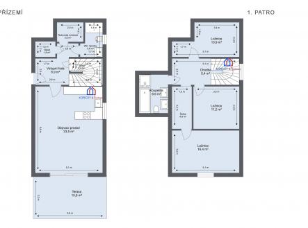 Byt C | Prodej bytu, 4+kk, 112 m²