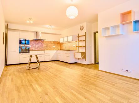 Obyvak - 1 | Pronájem bytu, 4+kk, 101 m²