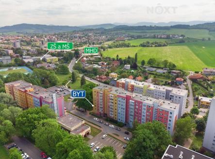 Prodej bytu, 3+1, 89 m²