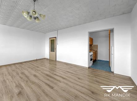 Obývací pokoj | Pronájem bytu, 1+kk, 42 m²