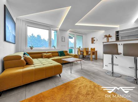 Obývací pokoj | Prodej bytu, 3+kk, 73 m²