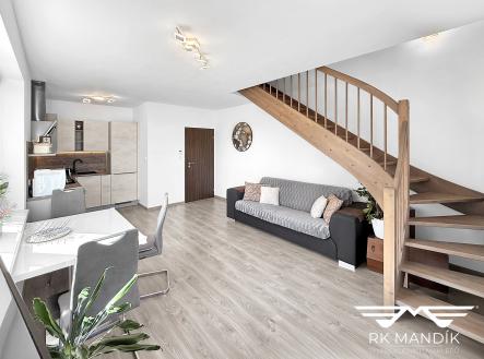 Obývací pokoj | Prodej bytu, 3+kk, 73 m²