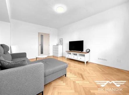 Obývací pokoj  | Pronájem bytu, 2+1, 50 m²