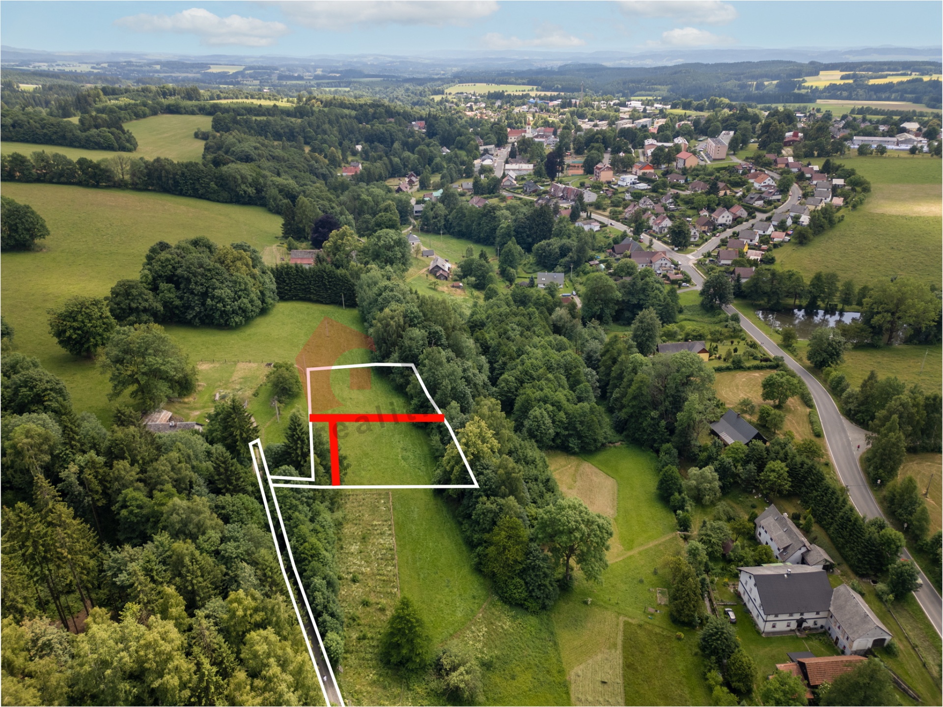 Prodej stavebního pozemku s výhledem na přírodu – Rokytnice v Orlických horách