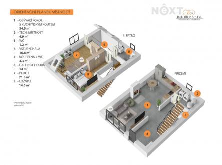 Prodej bytu, 3+kk, 111 m²