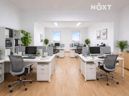 Pronájem - kanceláře, 158 m²