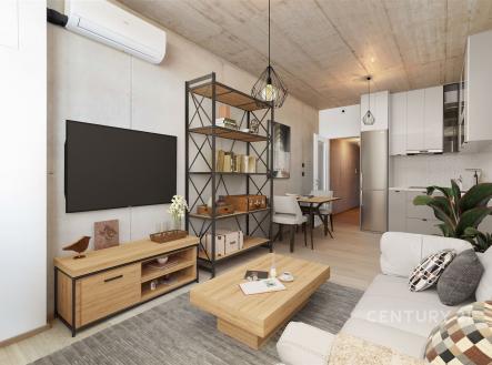 . | Prodej bytu, 1+kk, 40 m²