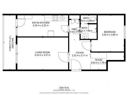 . | Pronájem bytu, 2+1, 72 m²
