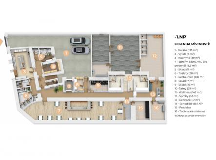 Půdorys | Prodej - jiné, 960 m²