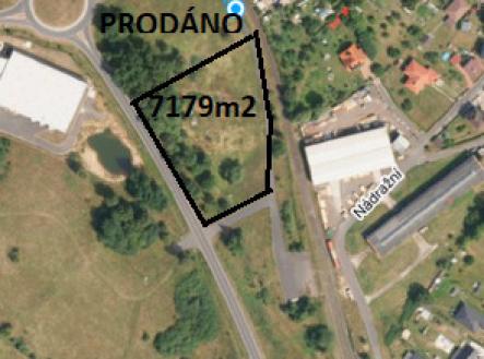 Prodej - pozemek pro komerční výstavbu, 7 451 m²